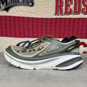 Size 10.5 - Hoka One One Bondi 4 Gray Athletic Running Sneaker Shoe